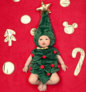 赤ちゃんのクリスマス衣装おすすめは？クリスマスツリー衣装レビュー